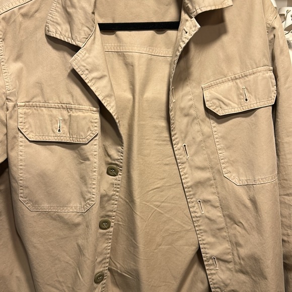 Aspesi khaki utility shacket size large - Picture 2 of 4